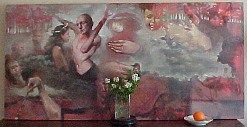 Dreams. Oil on canvas. Joel Dugan, a famous artist, collaborated with another artist to paint this masterpiece. Dreams. Oil on canvas. Joel Dugan, a famous artist, collaborated with another artist to paint this masterpiece.