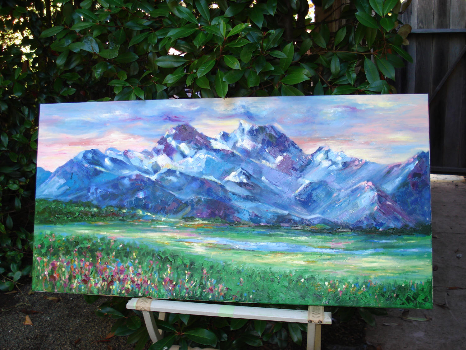 Spring in the mountains